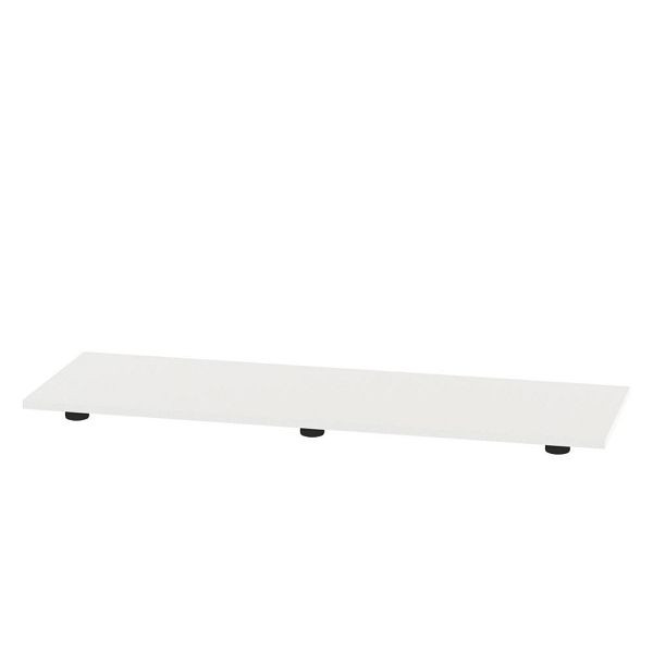 Deskin Unterboden 1200 CAIDO, Dekor weiß, B 1200 x T 400 x H 18 mm, 349241