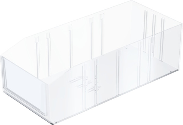 BITO Regalkasten PK Set PK3130 295x136x90 glasklar inkl. Etikett, 14 Stück, 1422