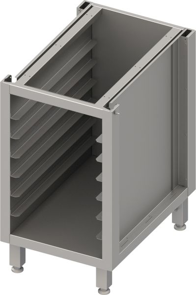 Stalgast Spülenunterschrank Boxversion 2.0 mit Beckenblende, Sockelbau 1600x640x660 mm main image 0