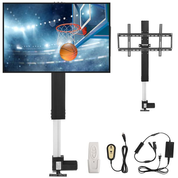VEVOR Elektrischer Motorisierter TV-Lift-Ständer for 26-57" LCD/LED/OLED Plasma TVs, DSZJ700MM50YC0001V2