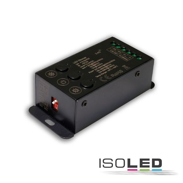 ISOLED Sys-Pro Funk Mesh Multi-PWM Dimmer mit Bedientasten, 1 Kanal, 12-24V DC 12-20A, 116282