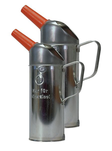 Rapid Blechkannen-Set mit jeweils einer Weißblechkanne für 1 Liter und 2 Liter, 24 159