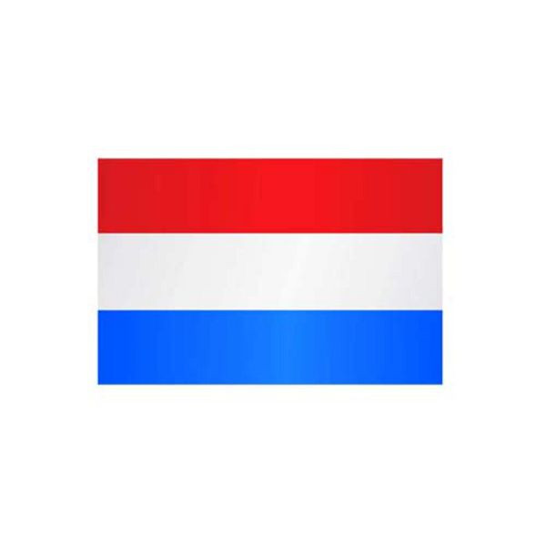 Stein HGS Länderflagge Niederlande, 400 x 150 cm (Hochformat), mit Kunststoff-Karabiner, FlagTop 160 g/m², für Fahnenmasten ab 8 m, ohne Hohlsaum, 27313