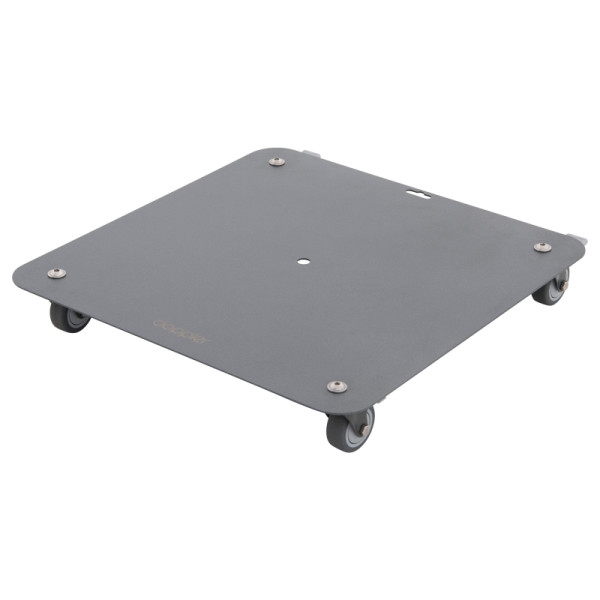 doppler Fahrgestell VARIO 42x42cm, anthrazit, 4 Stück Lenkrollen, 85871FGVAAN