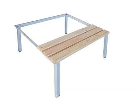 Eurobox Untergestell mit Sitzbank, 600 mm, 3050-060