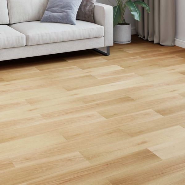 vidaXL Laminatboden 15-teilig Helles Ahorn 101 x 20 x 0,8 cm, 42034109
