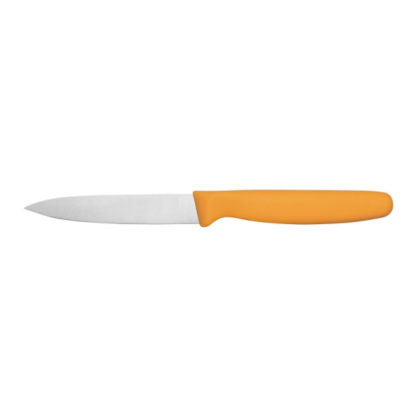 Schneider Gemüsemesser, 10 cm Griff gelb, 260864, 4028574302739