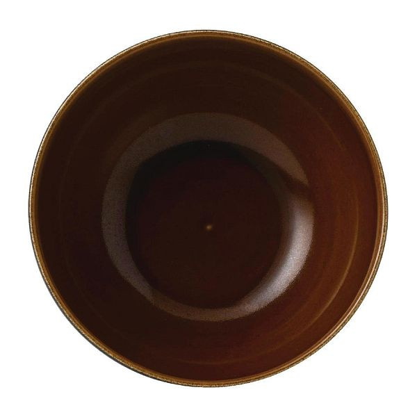 Churchill Nourish Nudelschüssel, schwarzer Onyx, zweifarbig, 183 mm, (6 Stück), FD818