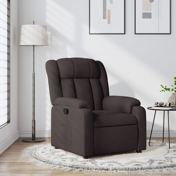 vidaXL Relaxsessel Dunkelbraun Stoff, 373579, 8721012203327