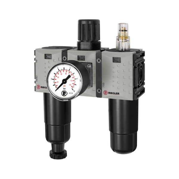 Riegler WE 3-teilig »FUTURA-mini«, Metallbehälter, Standardmanometer, G1/4, 0,5-10, HA, 142501