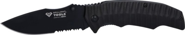 Brilliant Tools Klappmesser mit Arretierung und Tasche, BT102905