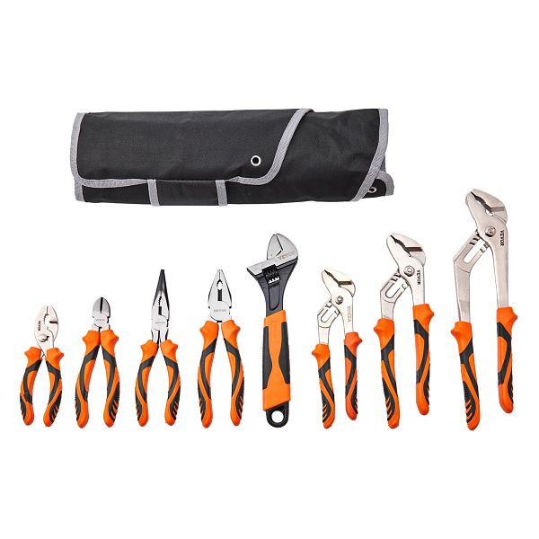 VEVOR Zangen-Set, Nutgelenkzange, 8-teilig, Hartstahl, 12"/10"/8"/6", QZZT612INCH86GK4UV0