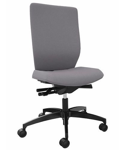 DENIOS Bürostuhl Stilo ES operator, Syncro-3D-Ballance-Technik, grau, 292425
