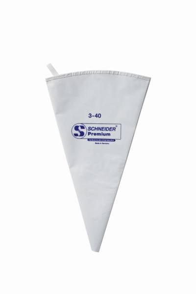 Schneider Spritzbeutel, 3-40 cm, "Premium" in blau, verklebt, 350253