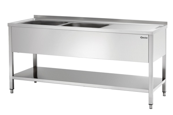 Bartscher Spüle 700, B 1800, 2 Becken links, 306310, 4015613600833