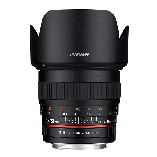 Samyang MF Fotoobjektiv 50mm F1,4 Canon EF, 1021657