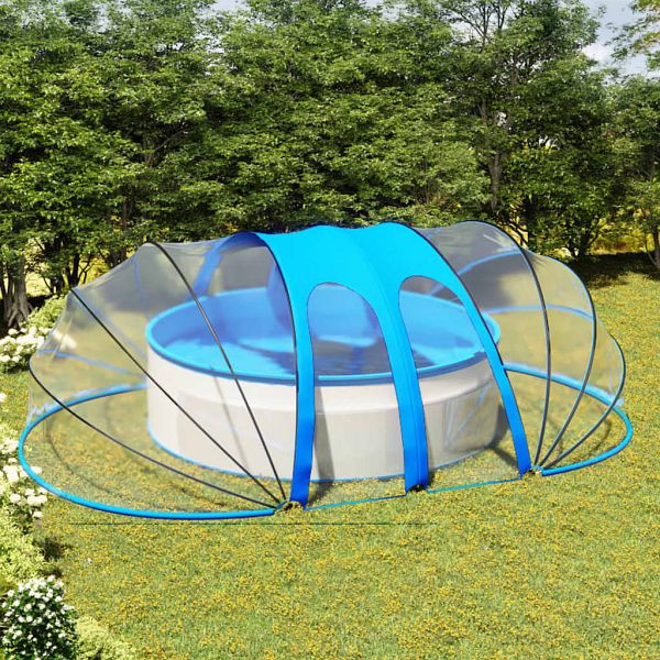 vidaXL Pool-Kuppel Oval 620x410x205 cm, 92796, 8720286167120