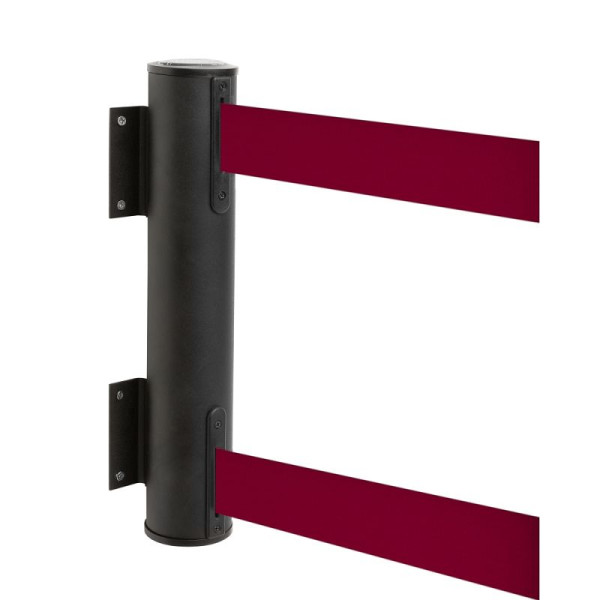 Stein HGS Wandgurtkassette -P-Line Dual-, burgunder, mit magnetischem Gurtendstück, 34248-1504