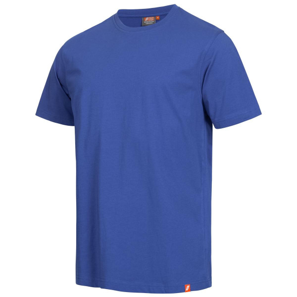 NITRAS MOTION TEX LIGHT, T-Shirt, vorgewaschen, Rundhals, Nackenband, 100% Baumwolle, 160 g/qm, Größe: M, Farbe: königsblau, VE: 20 Stück, 7005-2000-M