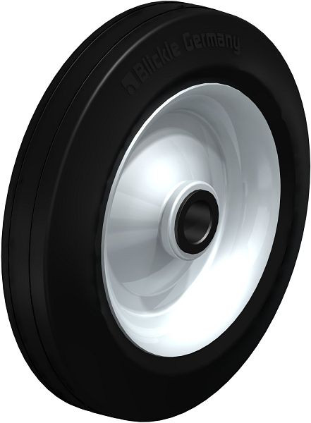 Blickle V 252/25G Rad aus Vollgummi, Schwarz, 41178