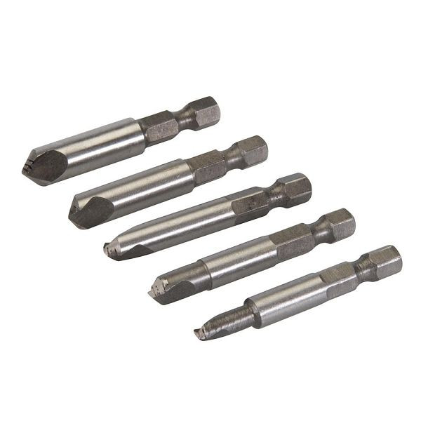 Silverline Schraubenausdreher, 5-tlg. Satz, 50 mm, 675174
