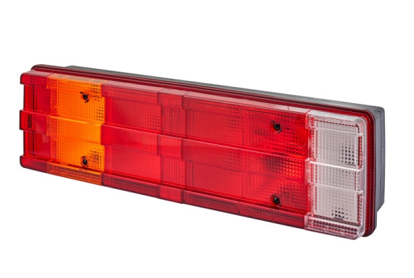 HELLA Heckleuchte, Halogen, für u.a. Mercedes-Benz Vario Bus, ECE/ADR/GGVS, links, 2VD 008 204-091