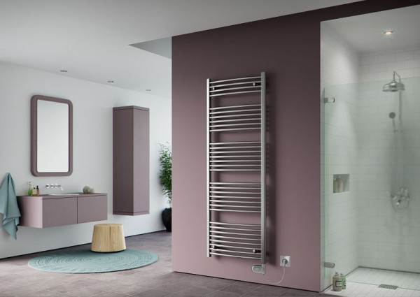 Ximax Elektrischer Handtuchwärmer C2 1636 mm x 600 mm 600 Watt Typ 3 Chrom, 10869