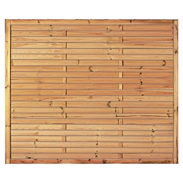 T&J Lamellenzaun 180 x 150 cm, Rahmen 34/54 mm, kdi grün, 10003