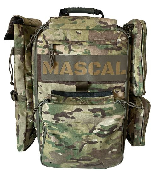 ultraMEDIC MASCAL RESPONSE PACK - Notfallrucksack zur Erstversorgung mehrerer Verletzter (MANV), tarnfarben, SAN-5011-MC