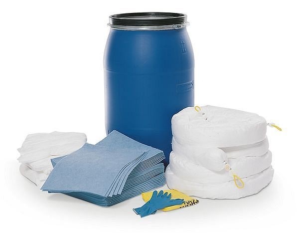 asecos Sorbents PE-Fass Öl, Durchmesser (mm): 590 x 1000, 9923