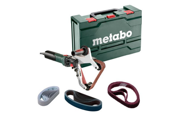 metabo Rohrbandschleifer RBE 15-180 Set metaBOX 185 XL, 602243500