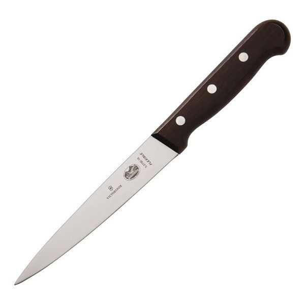 Victorinox Filiermesser 15cm, attraktiver und bequemer Holzgriff, C610