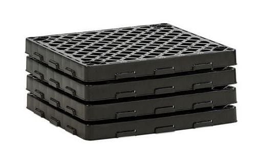 Cemo PE-Rost 60 x 60 (4 x) für PE-Palettenauffangwanne 220/4, 400/4, 11281