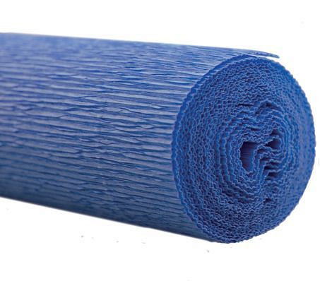 Werola Floristen Krepppapier - 50 x 250 cm, mittelblau, VE: 2,5 m, 794048025