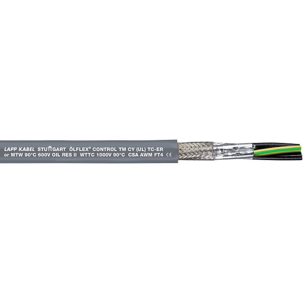 LAPP Steuerleitung ÖLFLEX® CONTROL TM CY 4G4 12/4C, VE: 305 Meter, 281204CY/305