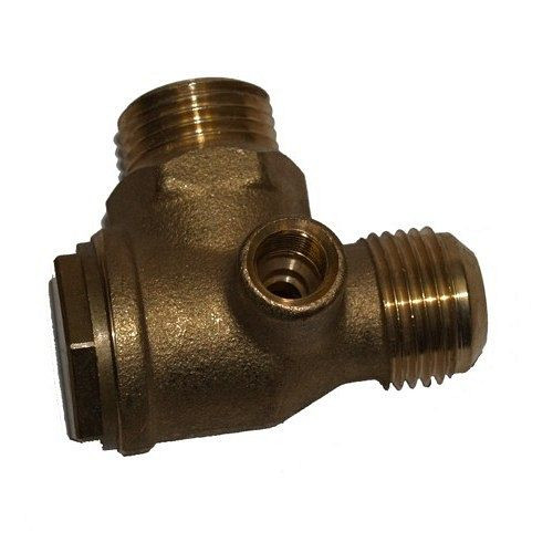 AEROTEC Rückschlagventil 1/2 Zoll AG - 1/2 Zoll AG Konussitz, 9048007-PS