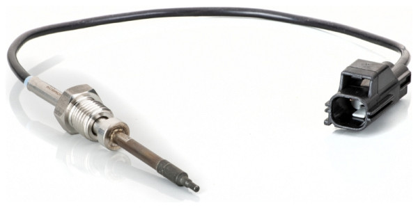 HELLA Sensor, Abgastemperatur, 2-polig, geschraubt, Kabel: 320mm, 6PT 014 495-011