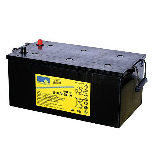 GNB Batterie Sonnenschein Solar S12/6.6S, 101804, 4250730220438