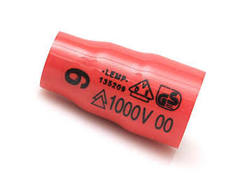 Lemp Steckschlüssel Einsatz 9mm 3/8" normal 12 kt, 135209