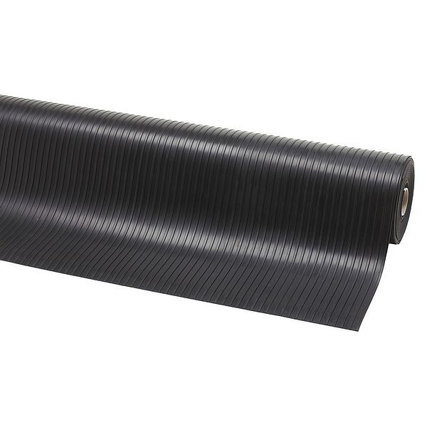 Notrax Rib ‘n’ Roll 3 mm broad rib Läufer & Bodenbelag 752, Schwarz, 100cm x 10m, 752R0333BL