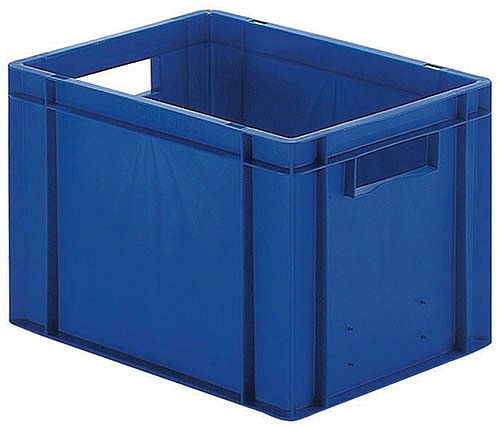 Bedrunka+Hirth Transport-Stapelkästen, grau, Maße in mm (BxTxH): 400 x 300 x 210, 074210205