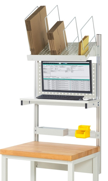 RAU System-Aufbau - Komplettset 03, für Produktbreite 750 mm, RAL7035/RAL7035, EE-BW-KS-03-0750.12