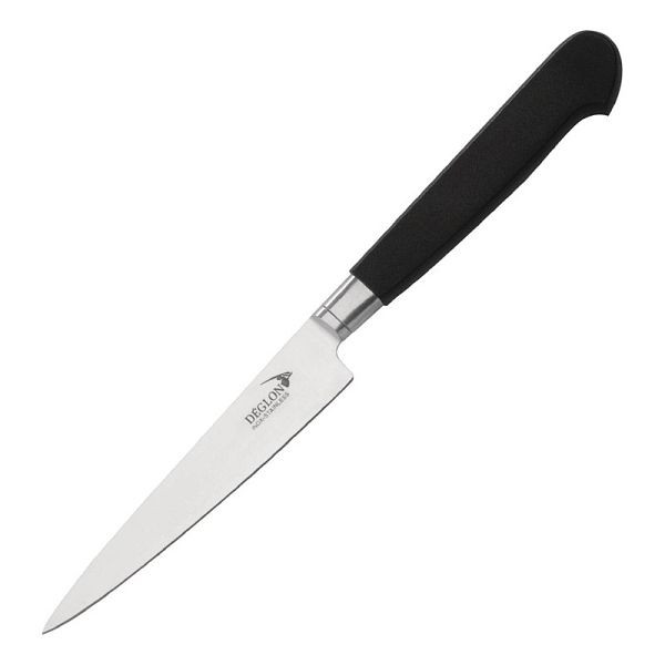 Deglon Sabatier Schälmesser 10cm, schwarzer Thermoplast-Griff, GG072