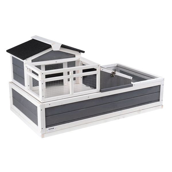 VEVOR Schildkrötengehege Schildkrötenhaus Terrarium aus Holz 1120x650x615mm, MZWGXMZDWD00HCD53V0