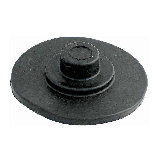 Silverline Gummi-Saugteller für Abflussreinigungsstangen, Gummi-Saugteller, 100 mm, 675209
