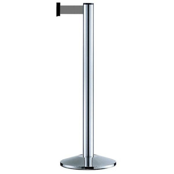 Stein HGS Personenleitsystem -Beltrac Extend-, mobil, anthrazit, Metall (wie Ständerfarbe), blau, mit Magnet-Gurtendstück, 11250-an-m304