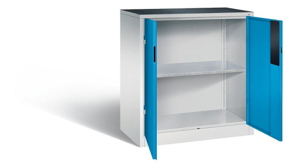 C+P Werkzeugschrank Acurado, H1000xB930xT500mm, Farbe: Lichtgrau / Lichtblau, Muldengriff, 8821-052 S10265