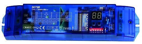 rutec DALI Dimm-Aktor 100-240V 250 mA/12W 350 mA/16, 8W, 600 mA/28, 8W, 700 mA/33, 6W, 80790