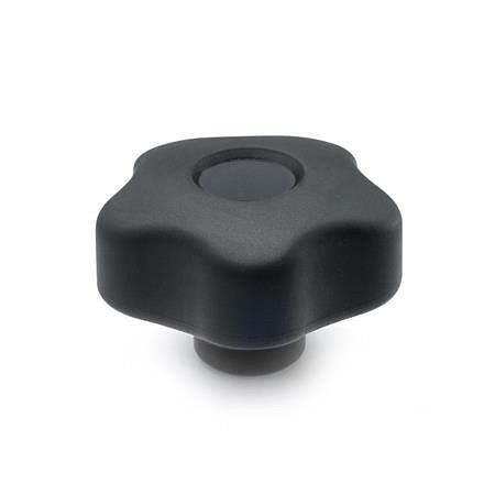 Ganter Softline-Sterngriffe, Kunststoff (GN 5337.6-43-M8), VE: 25 Stück, 5337.6-43-M8