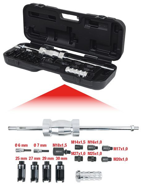 KS Tools Universal Injektoren-Auszieh-Satz, 14-teilig, 152.1085